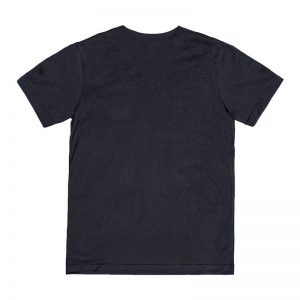 Unisex Black Advance T-shirt Back View