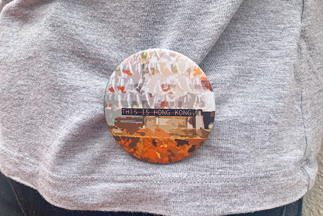 custom button pin