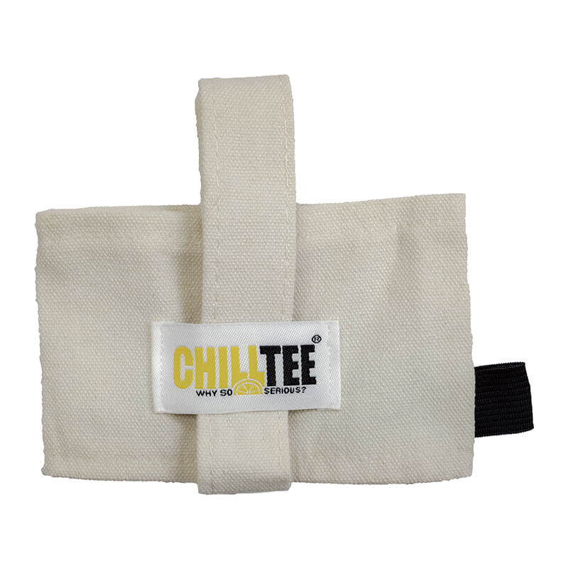 Canvas Cup Holder Backfold View