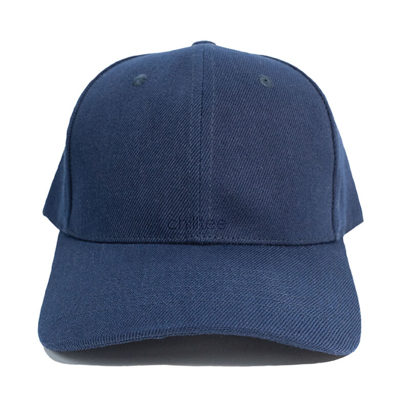 Custom and Embroider your Dark Blue Cap Front View