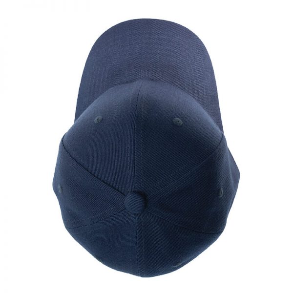 Custom and Embroider your Dark Blue Cap Top View