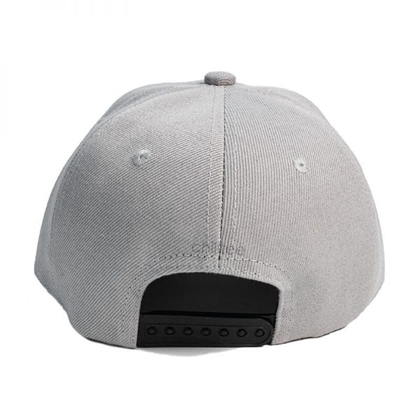 Custom and Embroider your Grey Cap Back View