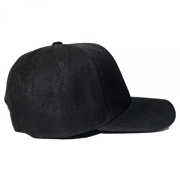 Custom and Embroider your Black Cap Right View