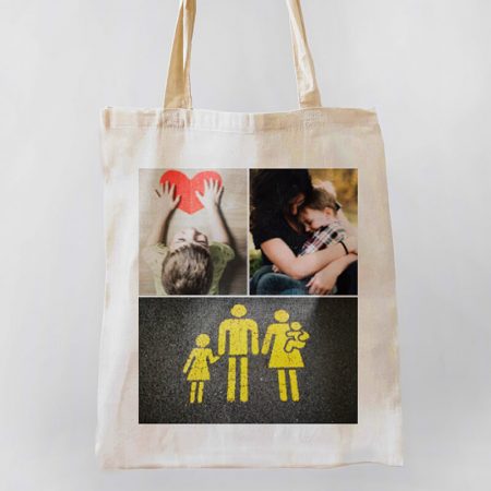 3 Photo Collage Tote-bag