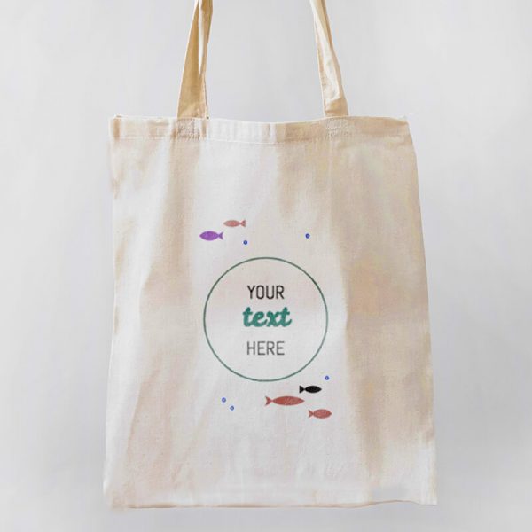 Under the Sea Canvas Tote-bag Freesize, Custom our iTee template and make it yours. Product View