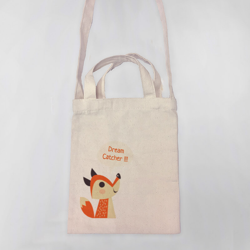 Dream Catcher Mini Canvas Tote-bag, Custom our iTee template and make it yours. Product View