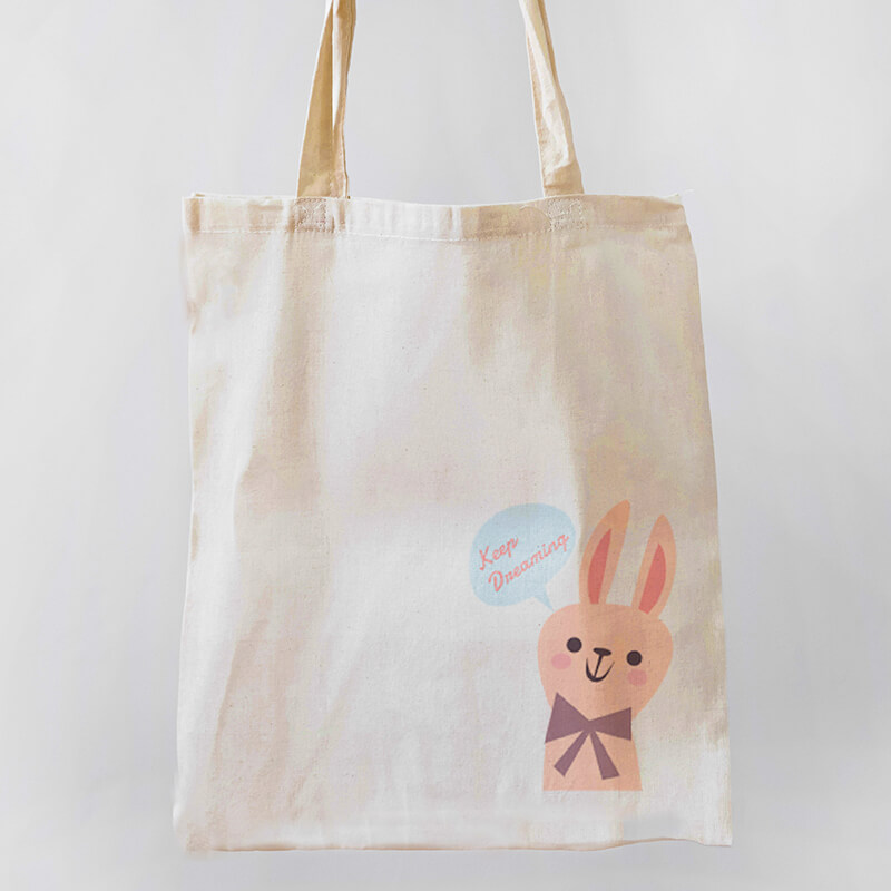 Keep Dreaming Canvas Tote-bag Freesize, Custom our iTee template and make it yours. Product View