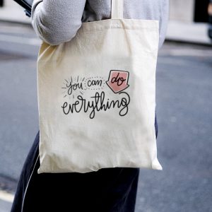 You Can Do Anything Canvas Tote-bag Freesize, Custom our iTee template and make it yours. Model View