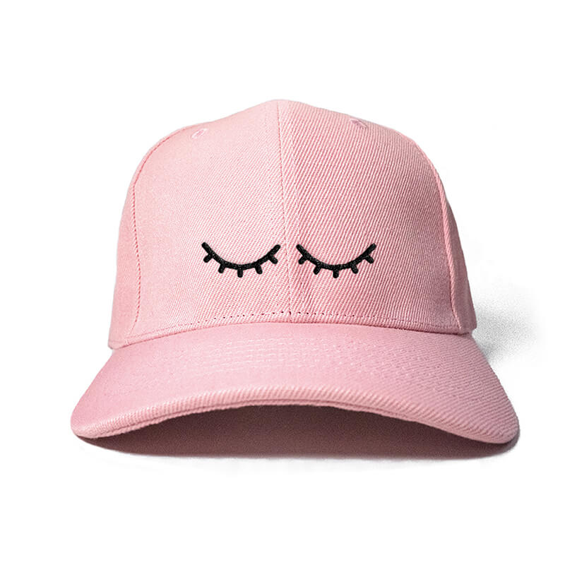I'm Sleeping in Baby Pink Embroidered Cap, Custom our iTee template and make it yours. Product View