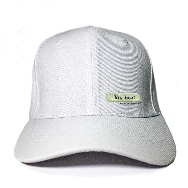 My Message in White Embroidered Cap, Custom our iTee template and make it yours. Product View