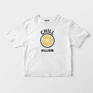Custom your My Chill Lemon White T-shirt Template, Front Product View