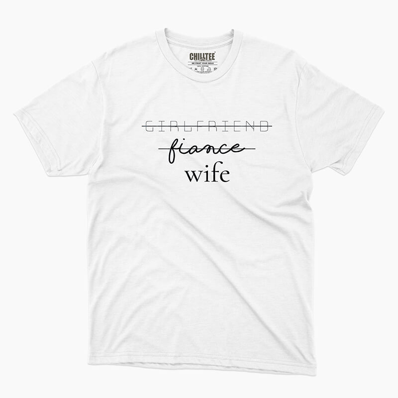 Custom your My Position White Unisex Crew T-shirt Template, Front Product View for Women