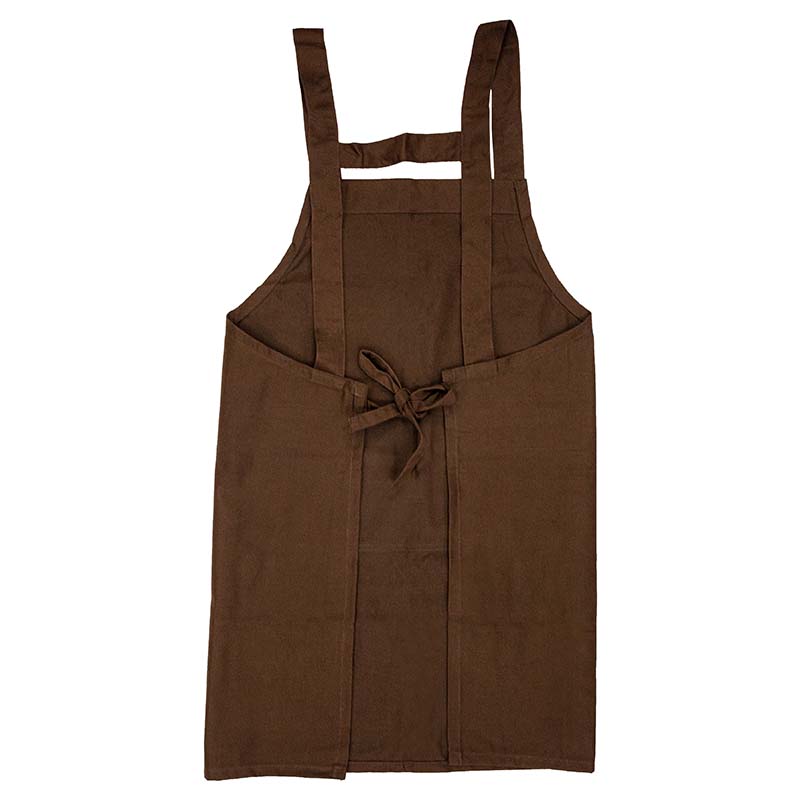 Custom your Brown Apron, Back