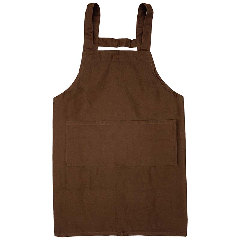 Custom your Brown Apron, Front