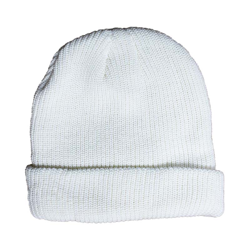 Custom your White Beanie, Back