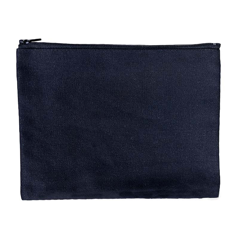 Custom your Black Pouch Bag, Front
