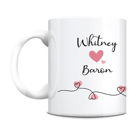 Love is in the Air White Ceramic Mug